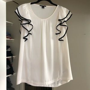 Small, Forever 21 blouse.